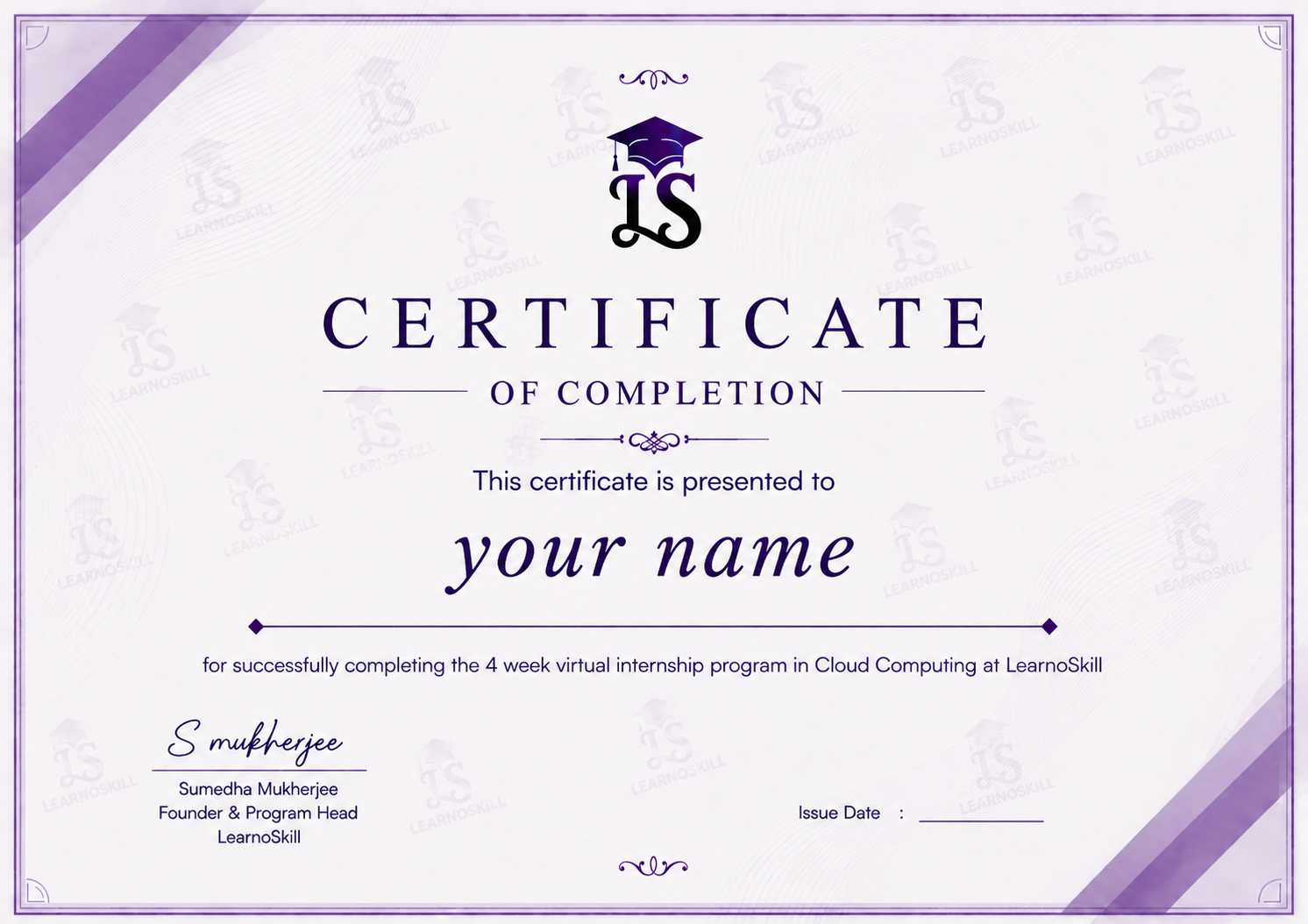 Nova Certificate Preview